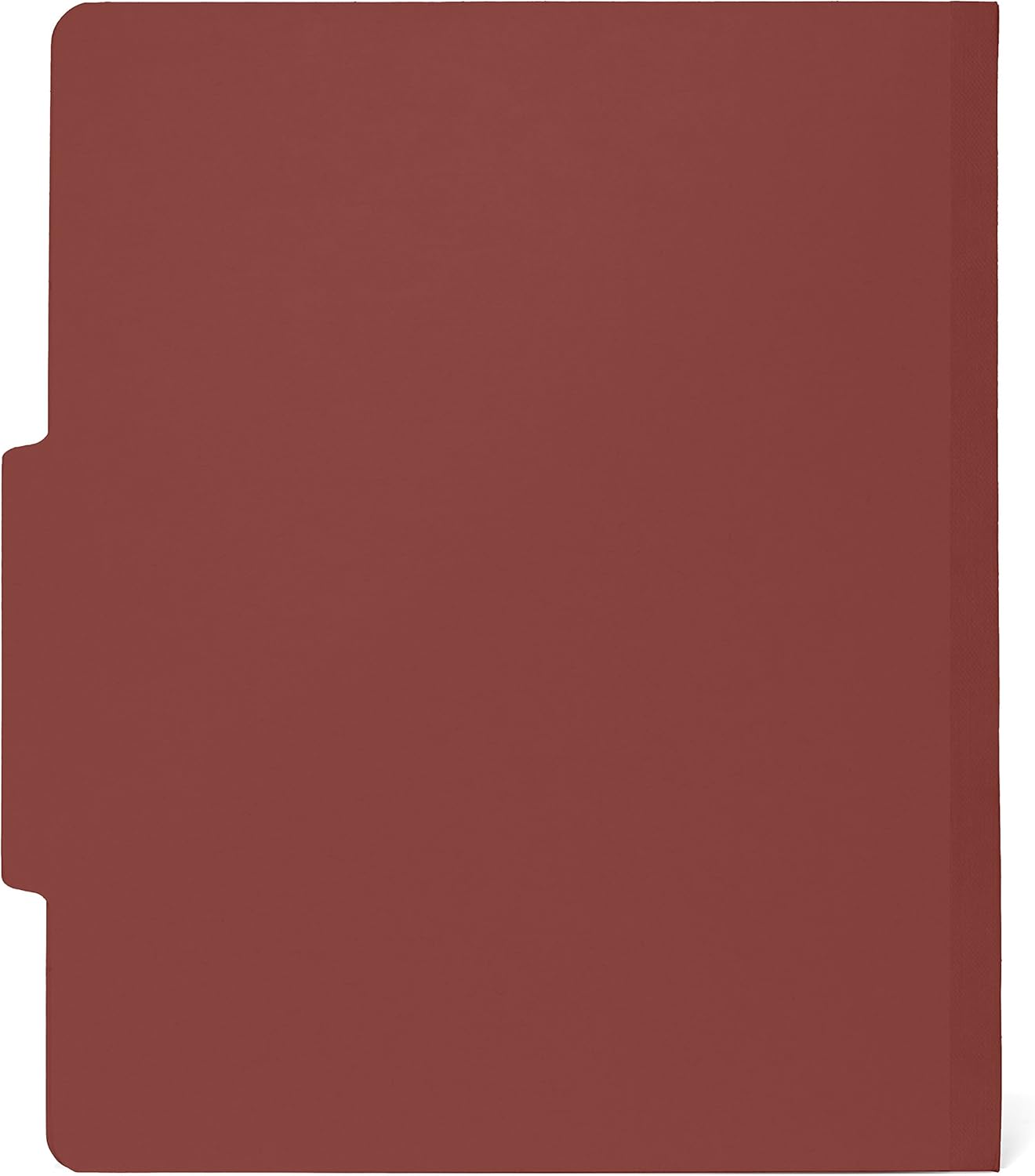 10 Red Classification Folders - 2 Divider - 2 Inch Tyvek Expansions - Durable 2 Prongs Designed to Organize Standard Medical Files, Law Client Files, Office Reports - Letter Size, Red, 10 Pack