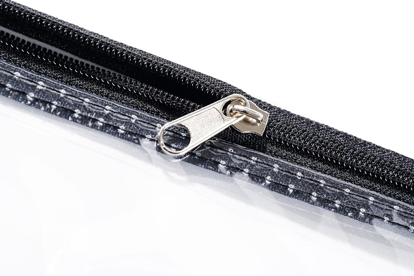 3.9 x 7.8 Clear Cash Register Money Pouch Bank Deposit Bag Check Wallet 10 Pack Zipper Closure