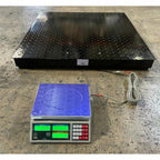 Liberty Scales LS-700-DC Dual Counting Smart Weighing Scale Systems, Size 48" x 48" (4' x 4') - C-Scale (66 lb x .002 lb) / Floor Scale 10.000 lb x 1 lb