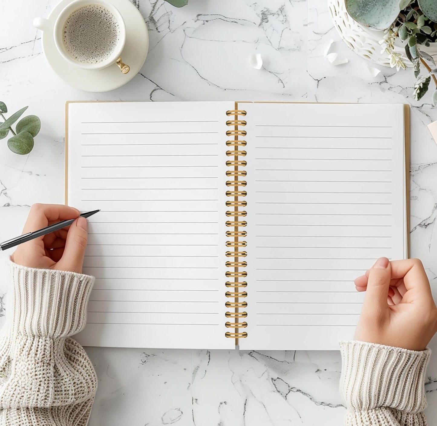 Howdy Western Notebook Journal 164 Pages - Western Gifts for Women Cowboy Cowgirl, Western Cool Notebook, College School Supplies, 5.5×8.3 Notebook Spiral Bound