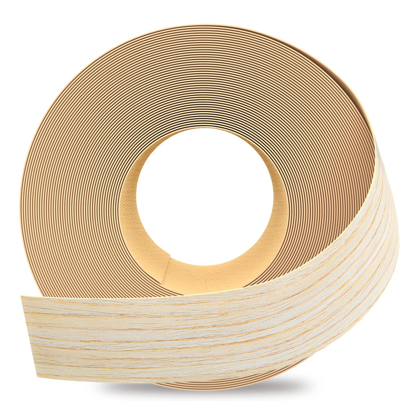 GSCIT Club Oak Edge Banding, 1 1/2 inch x 500ft roll of Veneer Edge Banding Preglued Flexible, Wood Tape Banding for Repair Furniture