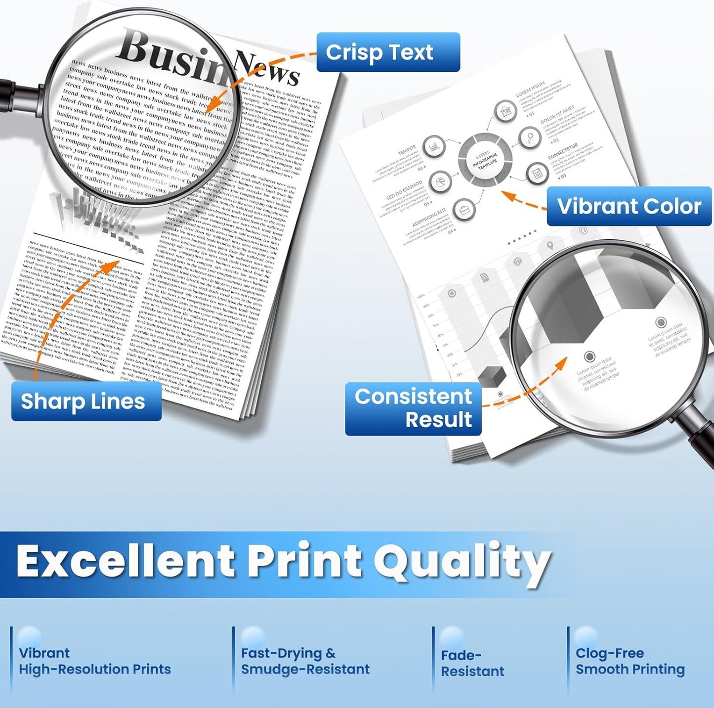 26A Black Toner Cartridge CF226A Compatible for HP 26A 26X Black Toner Cartridge Replacement HP26A Works with Laser Jet pro M402n M426fdw M402dn M402dw M402m Pro MFP M427dw M426dw M426fdn, 2 Pack