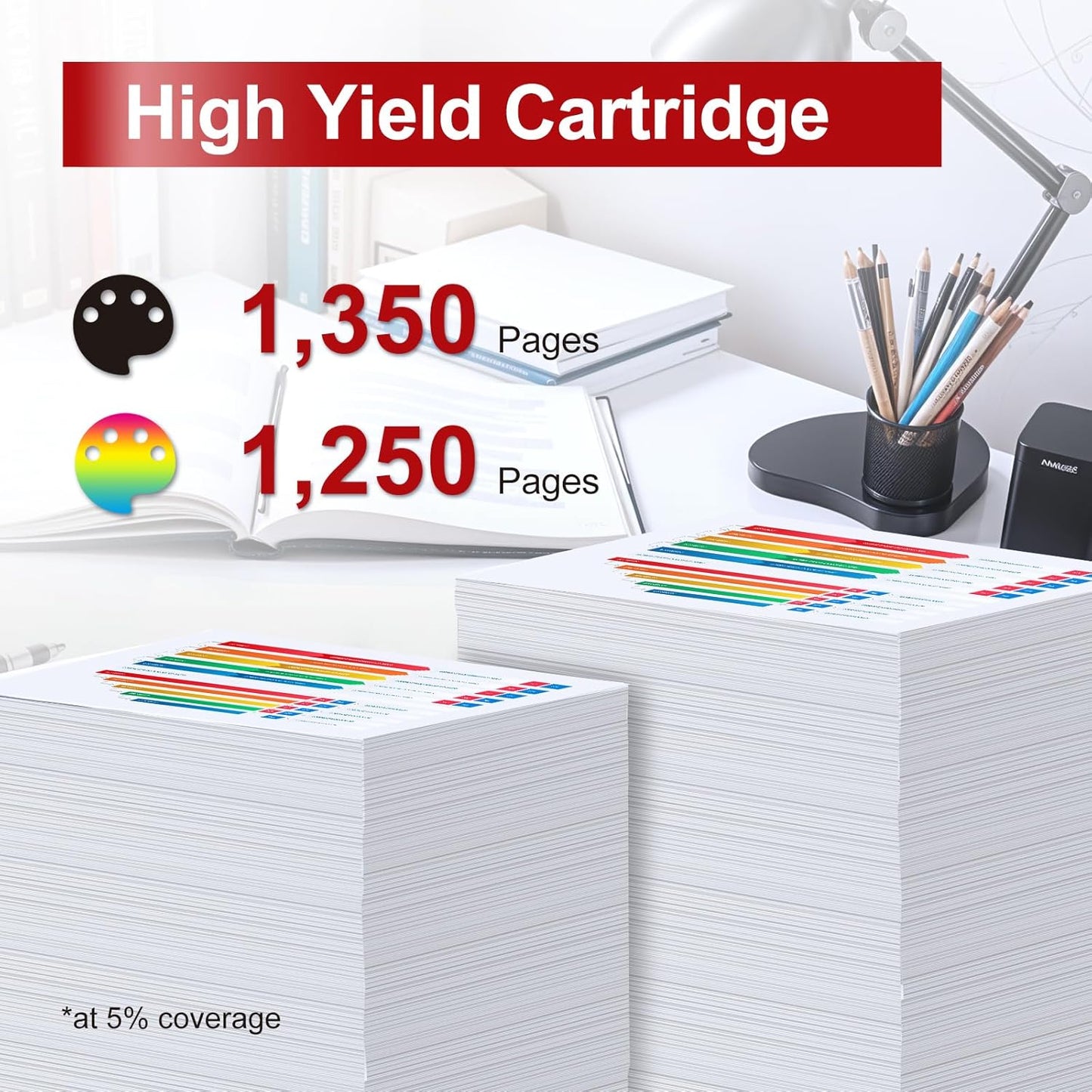 InkNI 067 067H Toner Cartridge Set Replacement for Canon 067 Toner Cartridge Set for Canon ImageCLASS MF656Cdw MF654Cdw LBP632Cdw LBP633Cdw MF653Cdw Printer Ink High Yield (Black Cyan Magenta Yellow)