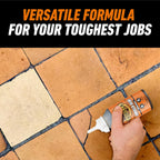 Gorilla Original Gorilla Glue, Brown, Waterproof Polyurethane Glue, 8 Ounce (Pack of 1) - Expands Into Materials, All Purpose