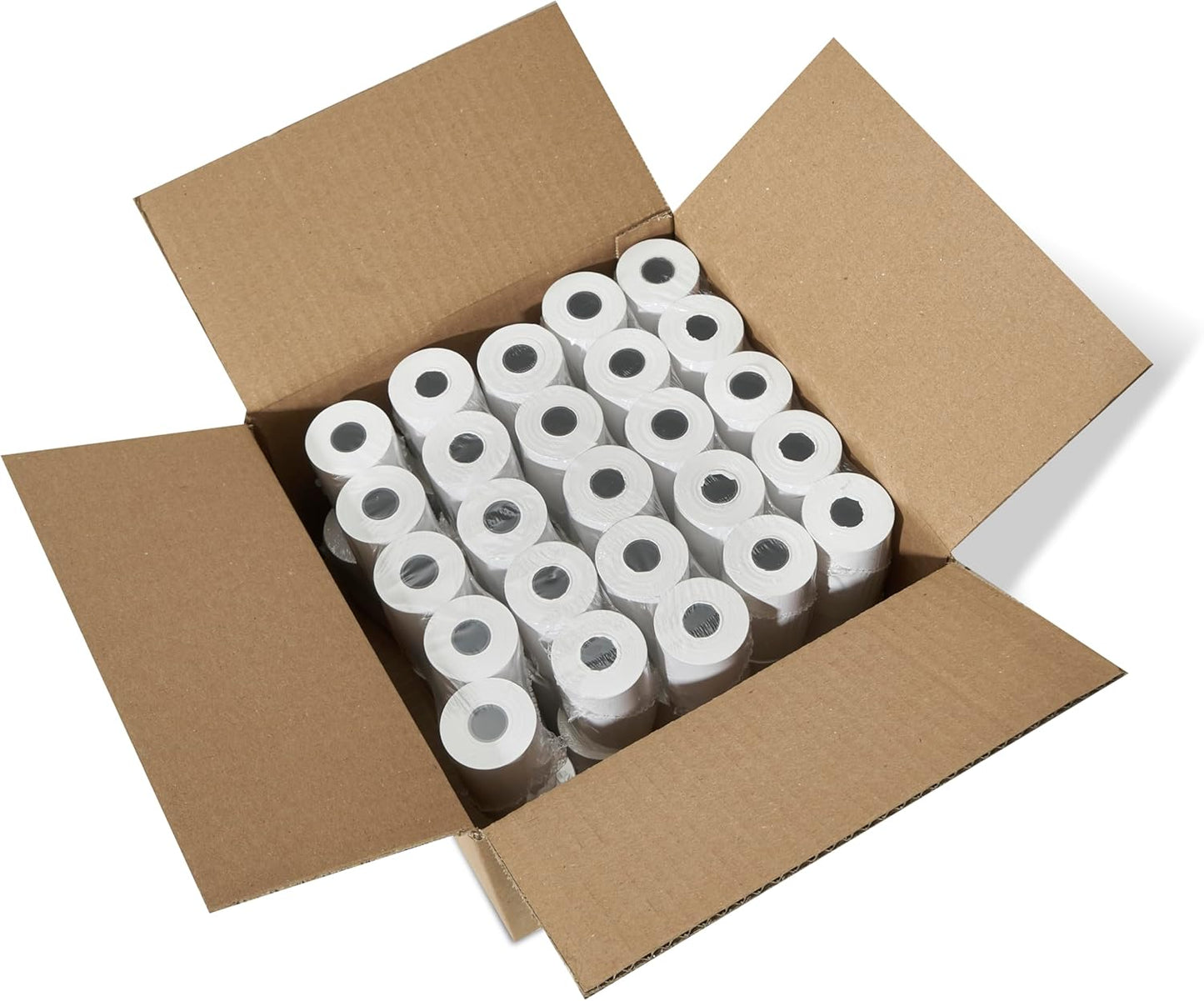 2-1/4"" x 75' Thermal, 30 Rolls, Compatible with Verifone Vx520, Ingenico ICT220 ICT250, First Data FD400, Veeder Root TLS350, and More