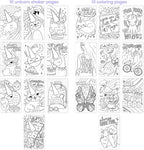 Fashion Angels Unicorn Sketch Portfolio Set Bundle, Bulk Pack of 4 Unicorn Design Sketch Books, Ideal Gift & Party Favor for Girls, Kids, Tweens