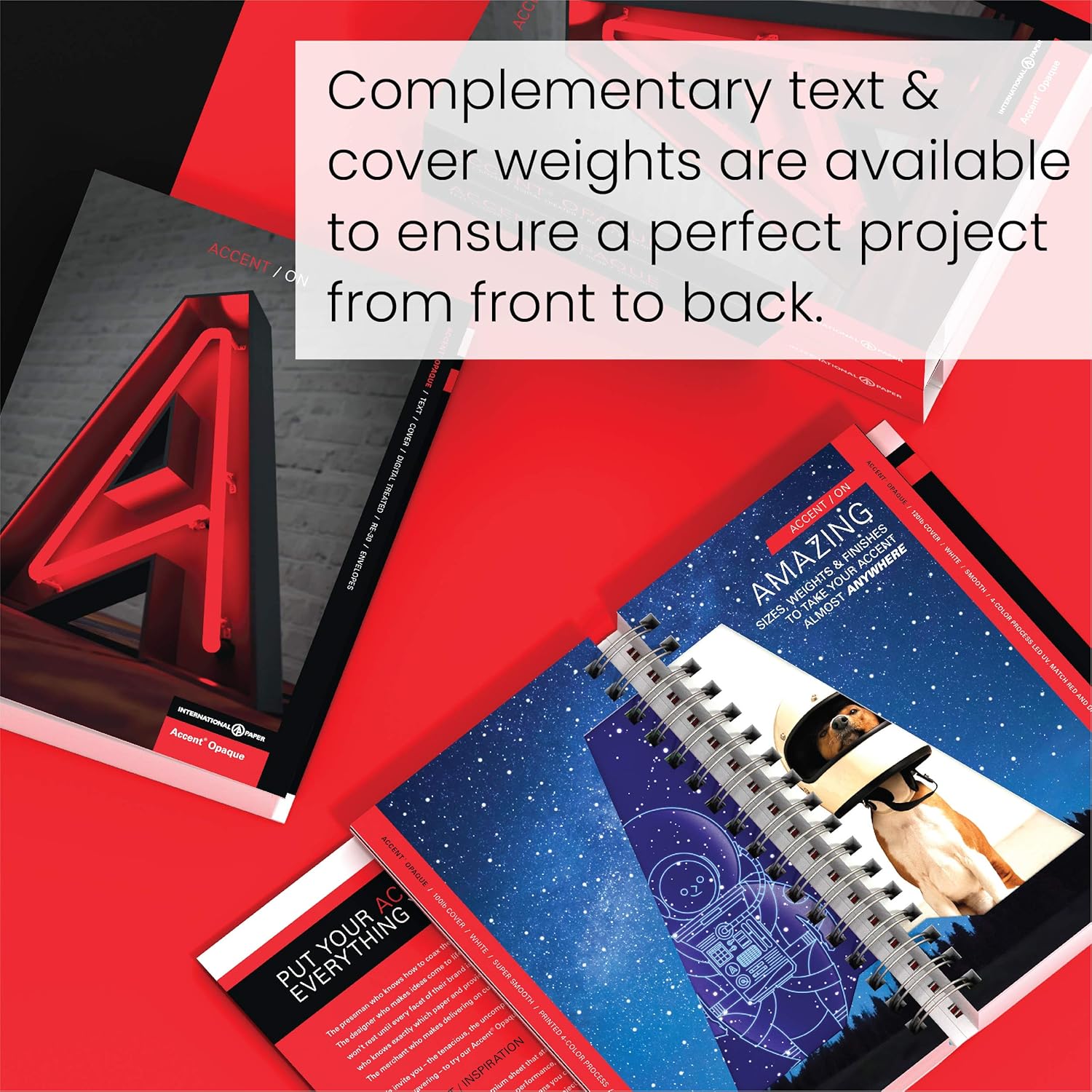 Accent Opaque White Printer Paper, 13” x 19” 32lb Bond/80lb Text Copy Paper – Premium Super Smooth Computer Paper, 97 Bright, 118gsm – Ideal for Ink Heavy Printing – 189035R – 300 Sheets (1 Ream)