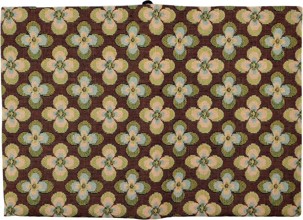 BLBMH Book Covers for Paperbacks Fit for 5.5x8.5 inch Adjustable Book Sleeve Cover for Women Over 15 Soft Cloth Protector for Bible Novels Notebook Journal - Vintage Flowers