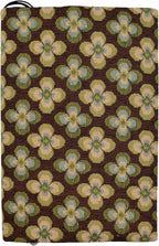 BLBMH Book Covers for Paperbacks Fit for 5.5x8.5 inch Adjustable Book Sleeve Cover for Women Over 15 Soft Cloth Protector for Bible Novels Notebook Journal - Vintage Flowers