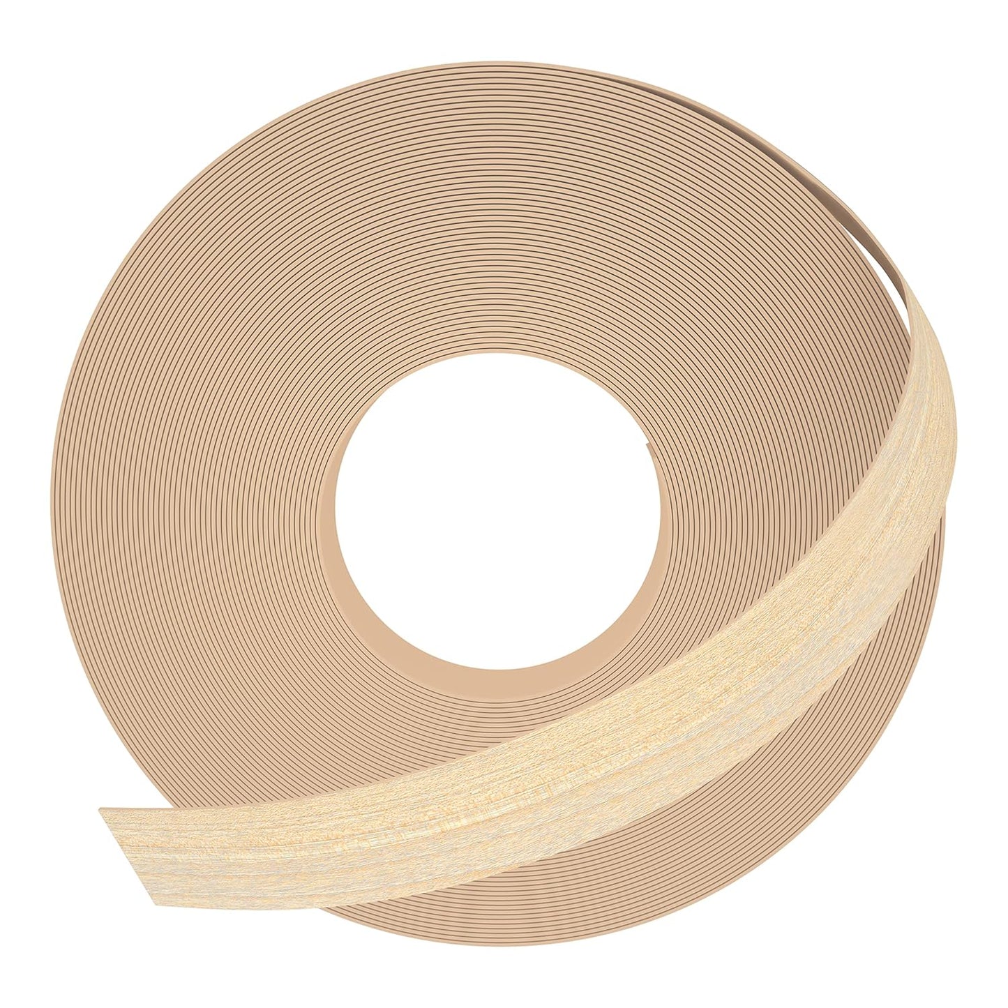 GSCIT Club Maple Edge Banding, 3/4 inch x 50ft Wood Edge Banding Pre-glued Flexible, Veneer Tape Banding for Cabinet Repair Furniture Restoration