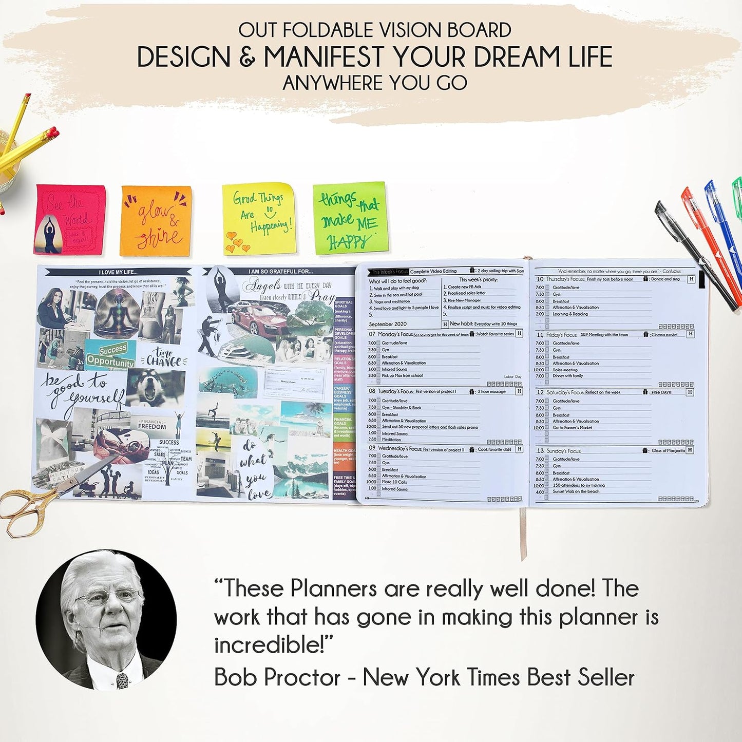 2025-2026 Planner Weekly and Monthly | 16-Month Life Planner to Increase Focus & Productivity | Reduce Overwhelm & Achieve Your Biggest Goals | Include Gift Box & Stickers | Sep 2025-Dec 2026